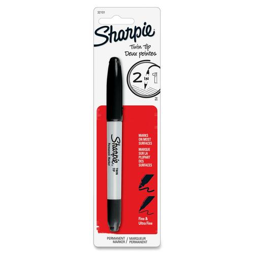 Sharpie Sharpie Twin Tip Permanent Marker