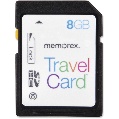 Memorex Memorex TravelCard 8 GB Secure Digital High Capacity (SDHC)