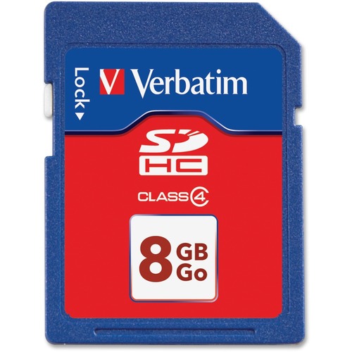 Verbatim Verbatim 8GB SDHC Memory Card, Class 4