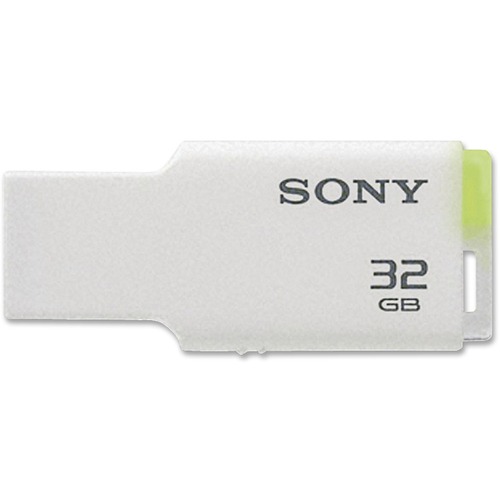 Sony 32GB USB Micro Vault TINY (White)
