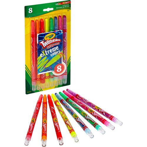 Crayola Twistables eXtrem Colors Crayons