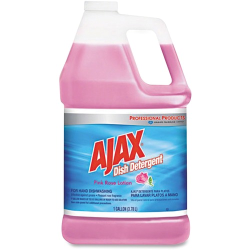 AJAX Pink Rose Dish Detergent