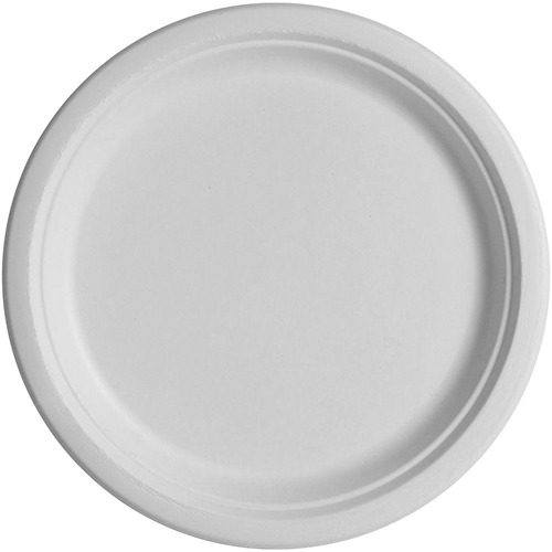 NatureHouse 10-inch Compostable Bagasse Plates Dinnerware -Pack