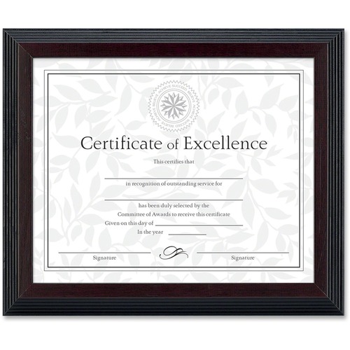 Dax 2-tone Stepped Edge Document Frame