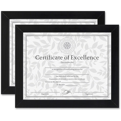 Dax Linen Insert Certificate Mahogany Frame