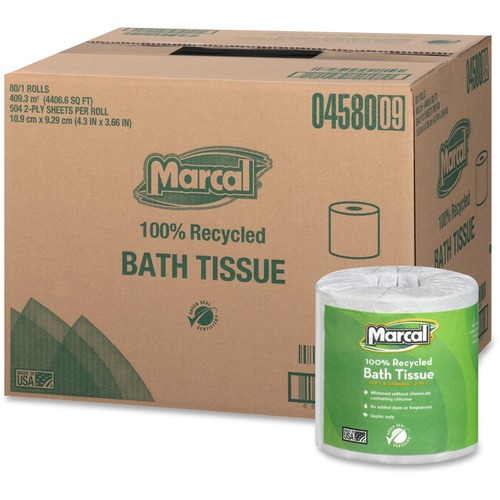 Marcal Marcal Two-ply Bath Tissue Rolls