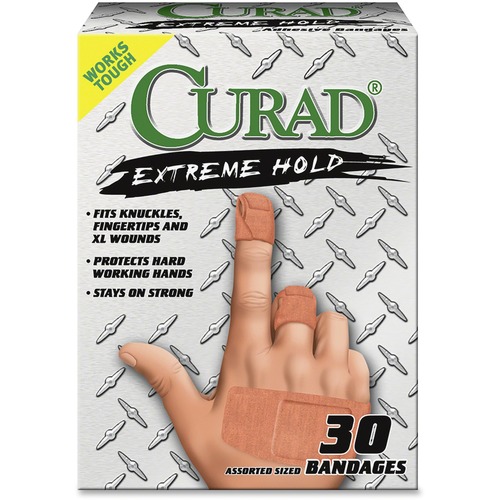 Curad Curad Extreme Hold Assorted Bandages