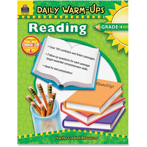 Teacher Created Resources Warm-up Grade 4 Reading Rook Education Print