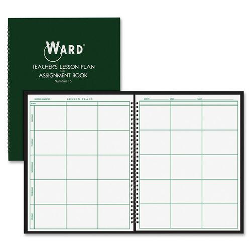 Ward Ward Teacher's 6-period Lesson Plan Book