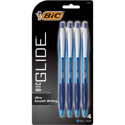 BIC Atlantis Easy Glide Retractable Ballpoint Pens