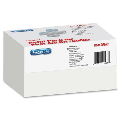 Acme United Acme United 127-Piece First Aid Refill Kit