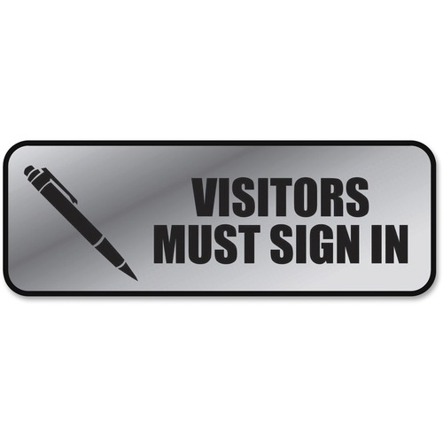COSCO COSCO Visitors Must Sign In Image/Message Sign