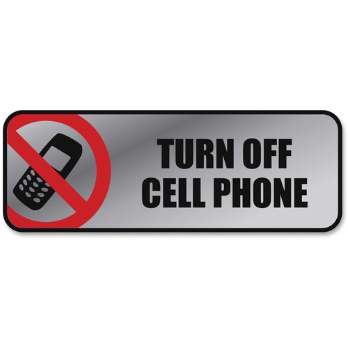 COSCO Turn Off Cell Phone Image/Message Sign