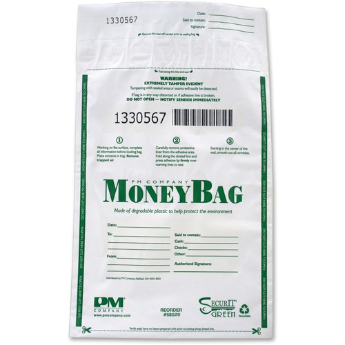 PM PM Biodegradable Plastic Money Bags