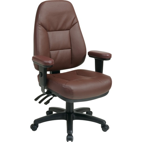 Office Star High-Back Eco-leather Chair