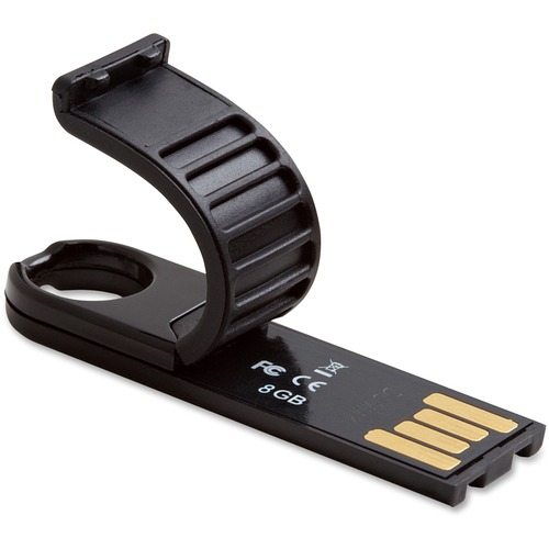 Verbatim 8GB Micro Plus USB Flash Drive - Black