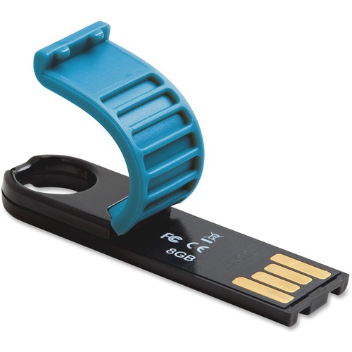 Verbatim Micro+ USB Drive 8GB - Caribbean Blue