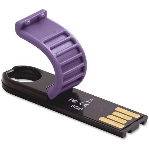 Verbatim Verbatim 8GB Micro Plus USB Flash Drive - Violet