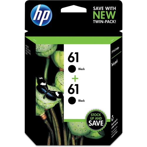 HP HP 61 2-pack Black Original Ink Cartridges