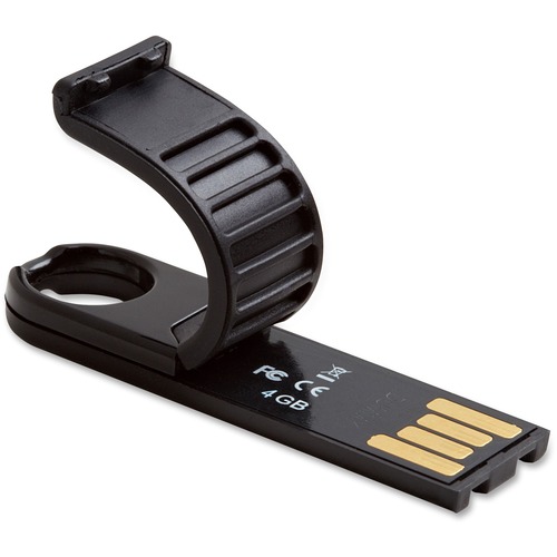 Verbatim 4GB Micro Plus USB Flash Drive - Black