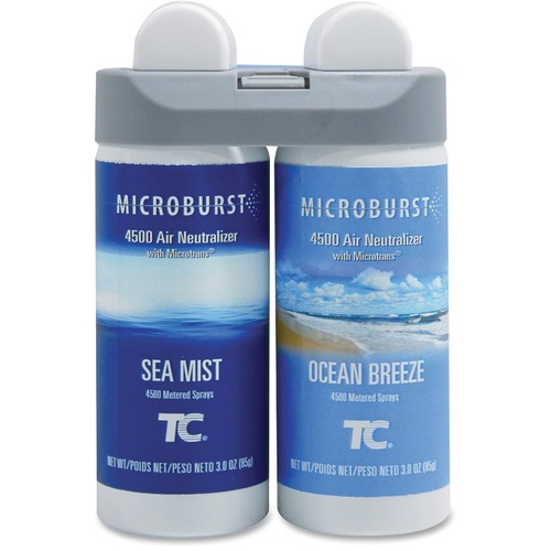 Rubbermaid 3485951 Microburst Duet Ocean Breeze/Sea Mist