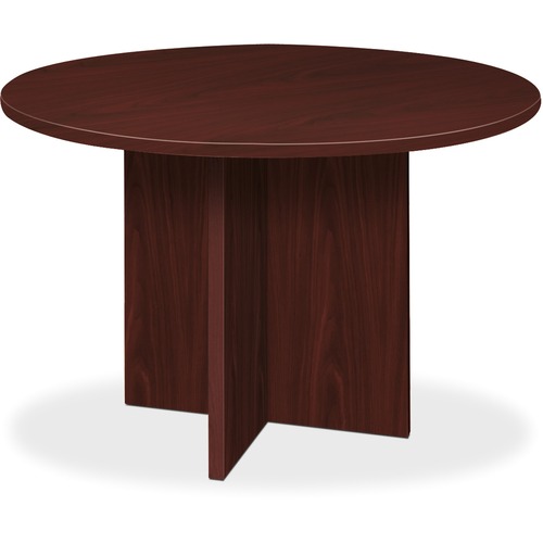 Basyx by HON BL Round Conference Tables with X-Base