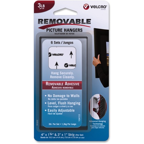 Velcro Removable Adhesive Picture Hanger