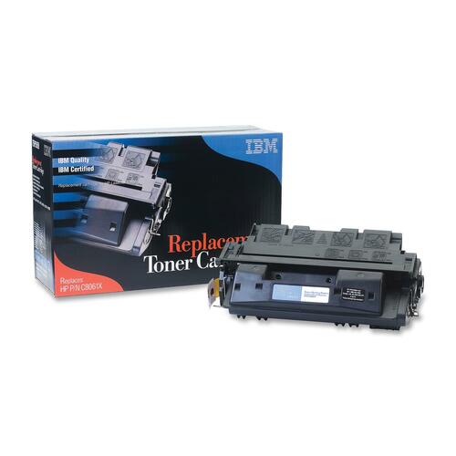 IBM IBM Remanufactured High Yield Toner Cartridge Alternative For HP 61X (
