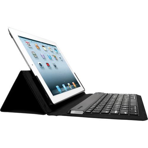 Kensington KeyFolio Expert Keyboard/Cover Case (Folio) for iPad - Blac