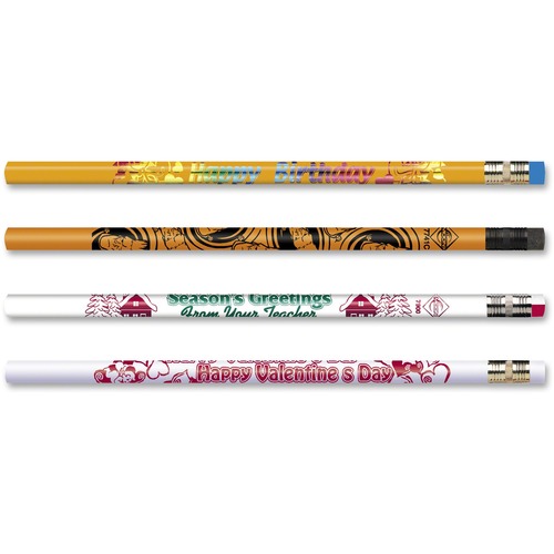 Moon Products Party Assortment Motivational Pencils