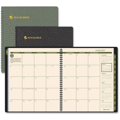 At-A-Glance At-A-Glance Recycled Professional Monthly Planners