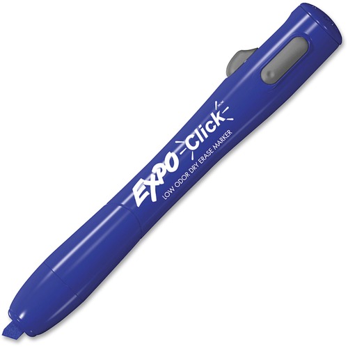 Expo Expo Click Dry Erase Marker, Chisel Tip, Blue