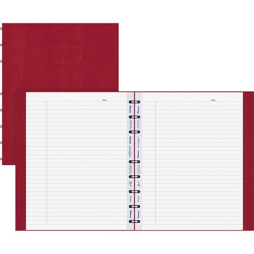 Rediform MiracleBind Hard Red Cover Notebook