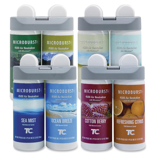Rubbermaid 3486092 Microburst Duet Variety Pack (1 of ea. refill)
