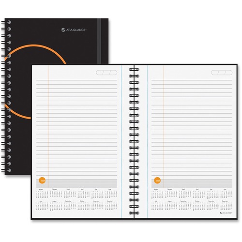At-A-Glance Undated Planning Notebook with Reference Calendar