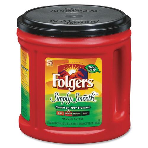 Folgers Simply Smooth Coffee Ground