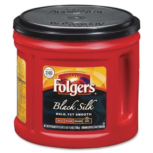 Folgers Black Silk Regular Coffee Ground