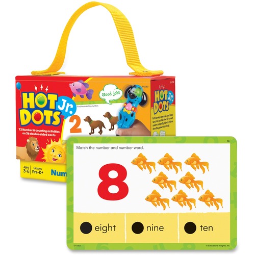 Hot Dots Hot Dots Jr. Card Set Numbers & Counting