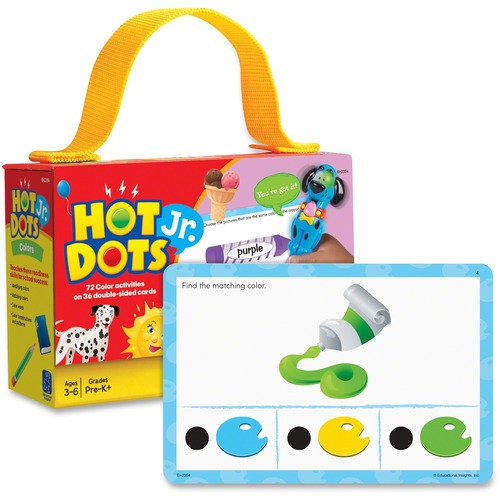 Hot Dots Hot Dots Jr. Colors Card Set