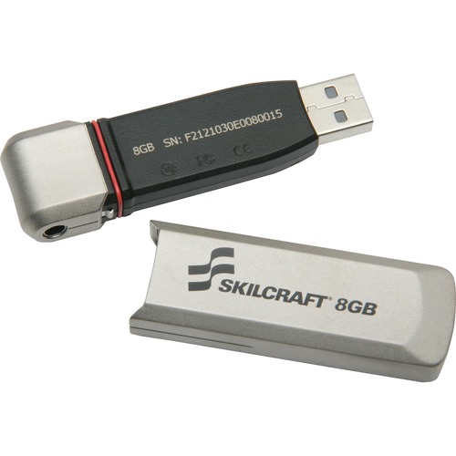 SKILCRAFT 8GB USB 2.0 Flash Drive