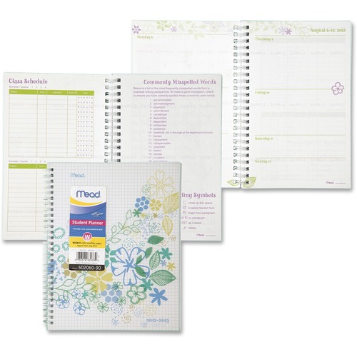 At-A-Glance Clear Impressions Wkly Student Planner