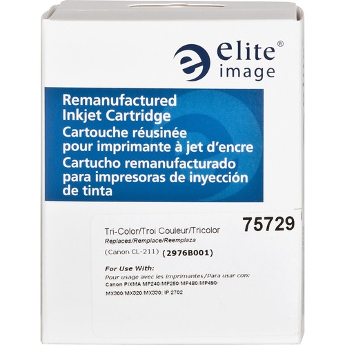 Elite Image Elite Image Remanufactured Ink Cartridge Alternative For Canon CL-211
