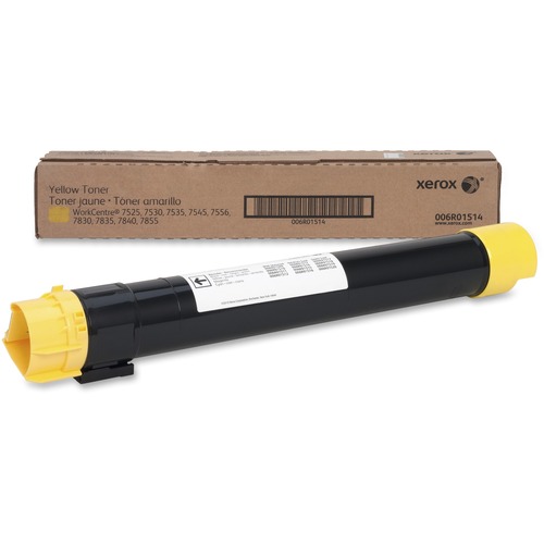 Xerox Yellow Toner for the WorkCentre 7525/7530/7535/7545/7556 - 6R151