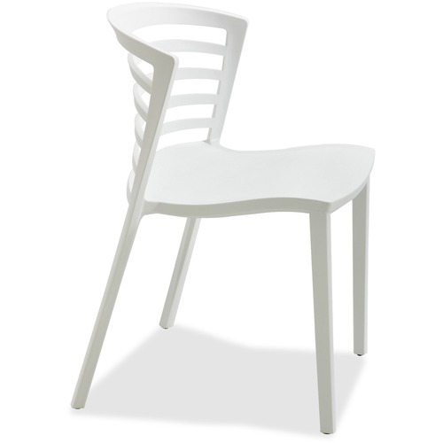 Safco Entourage Stack Chair - Grass (qty. 4)