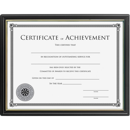 Lorell Lorell Ready-to-use Frame with Certificate of Achievement