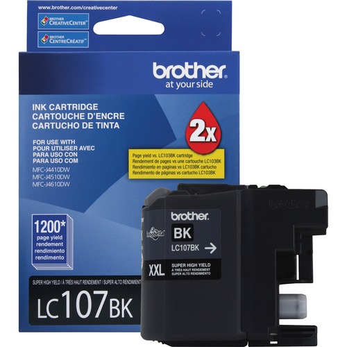 Brother Brother Innobella LC107BK Ink Cartridge