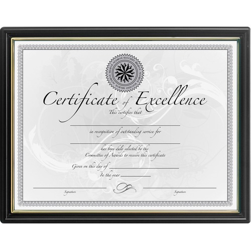Dax DAX Black & Gold Certificate Frames