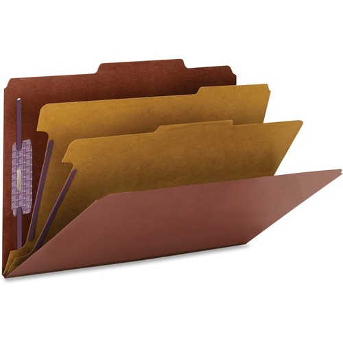 Smead 19205 Red PressGuard Classification File Folder