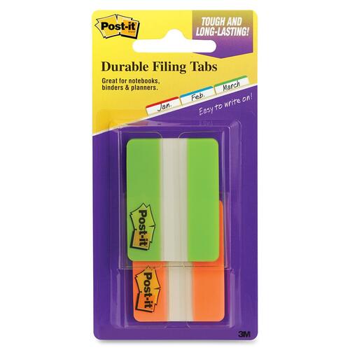 Post-it Post-it Portable Pack Durable File Index Tabs