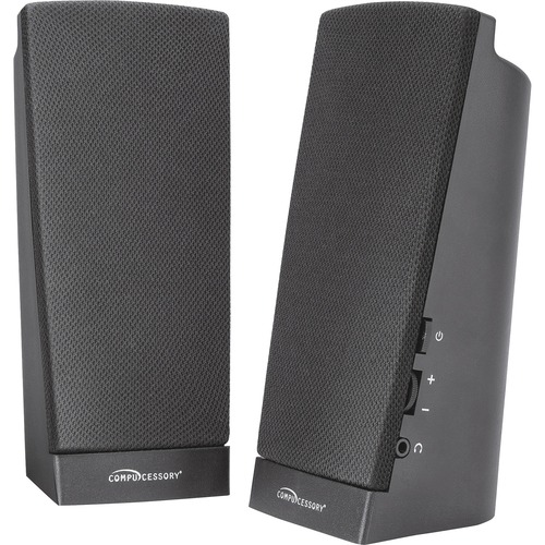 Compucessory Compucessory Speaker System - 1 W RMS - Black